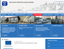 Tablet Screenshot of bolnica-sibenik.hr